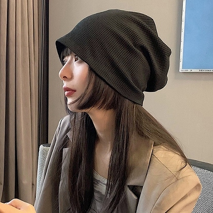 おしゃれ度アップ 韓国ファッション ニット カジュアル 快適 帽子